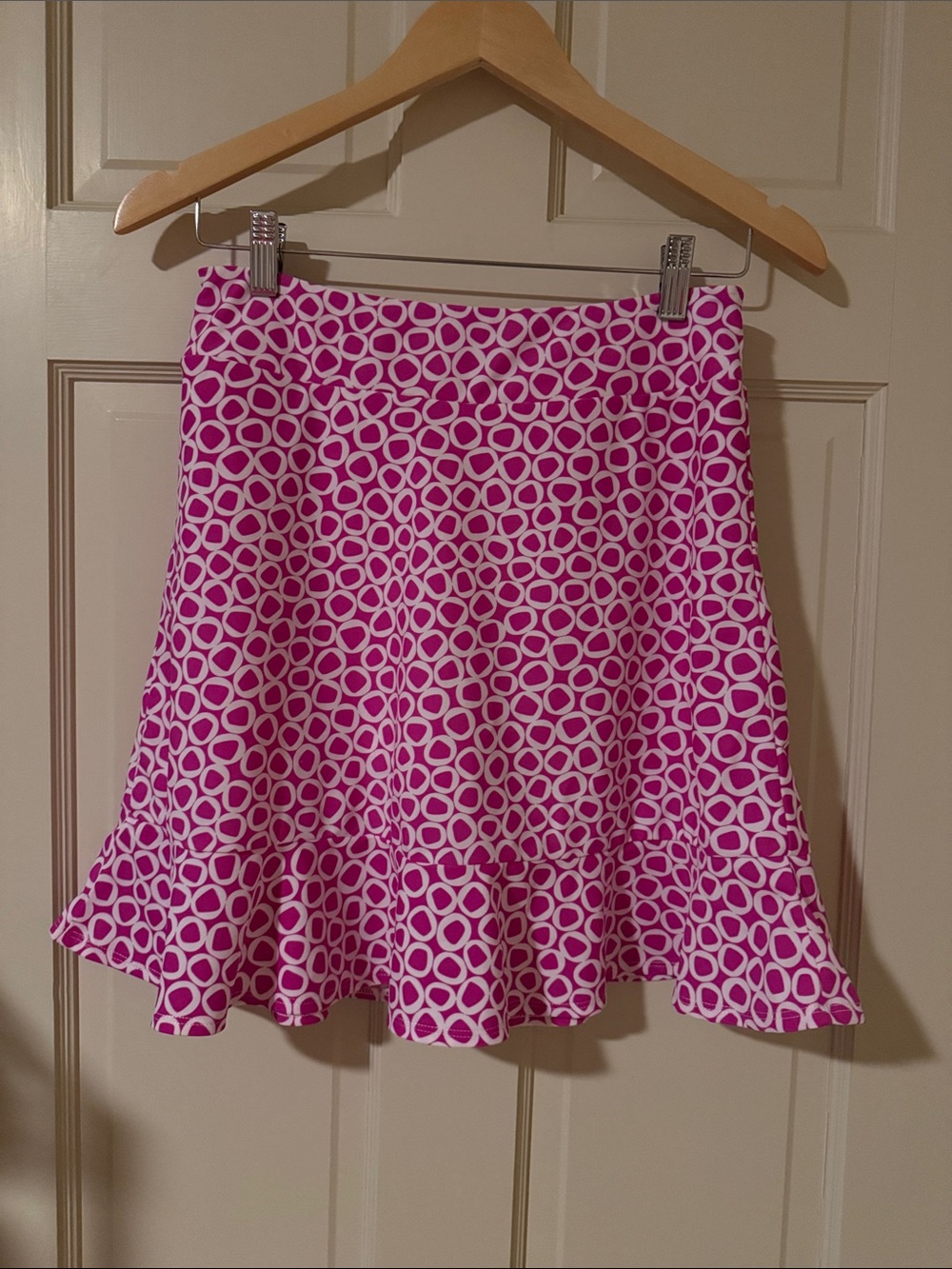 Jude Connally Skort in Pink Pebbles Print